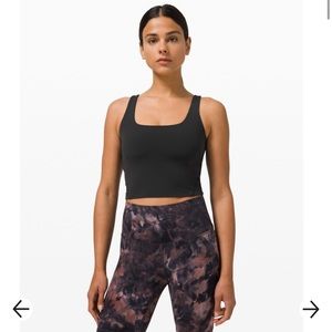 Lululemon Nulu Crop Tank Black